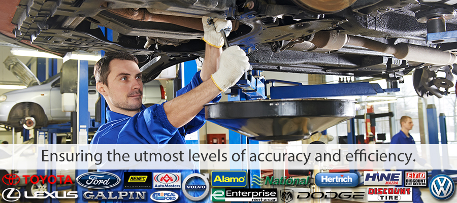 Automotive services for mystery shopping company